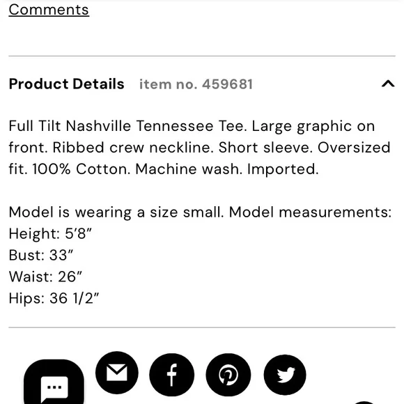 Nashville country T-shirt dress. - Picture 7 of 7